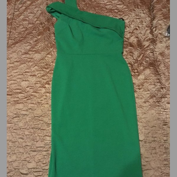 NOVÉ zelené společenské šaty vel. 36