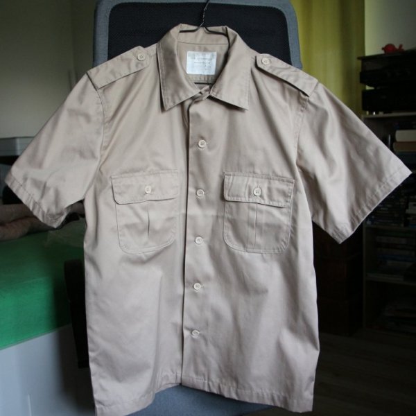 Košile US army SURPLUS® s krátkým rukávem - khaki