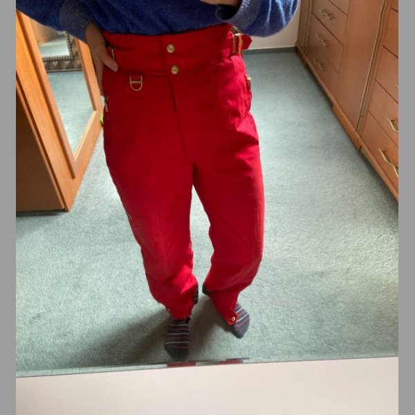 Cervene Descente damske lyzarske kalhoty, velikost: 40
