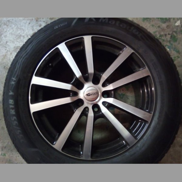 Alu kola na vozy SUV R18 255/55 5x120