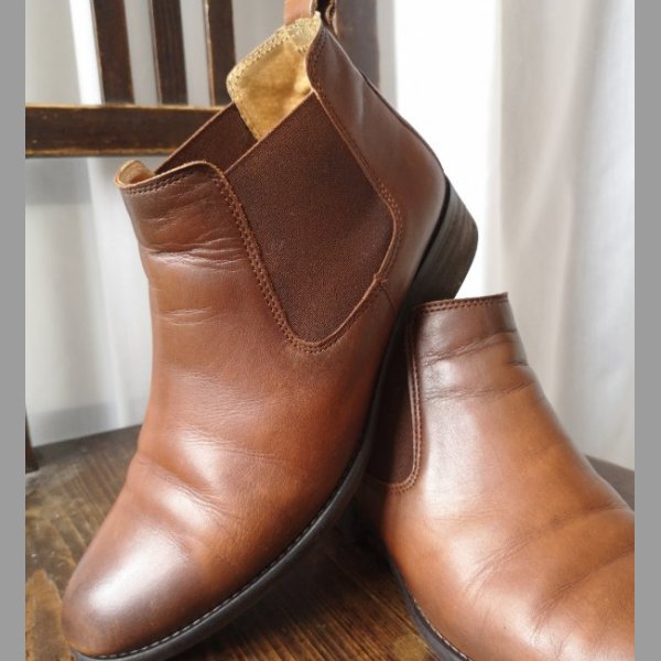 Celokožené chelsea boots Gabor