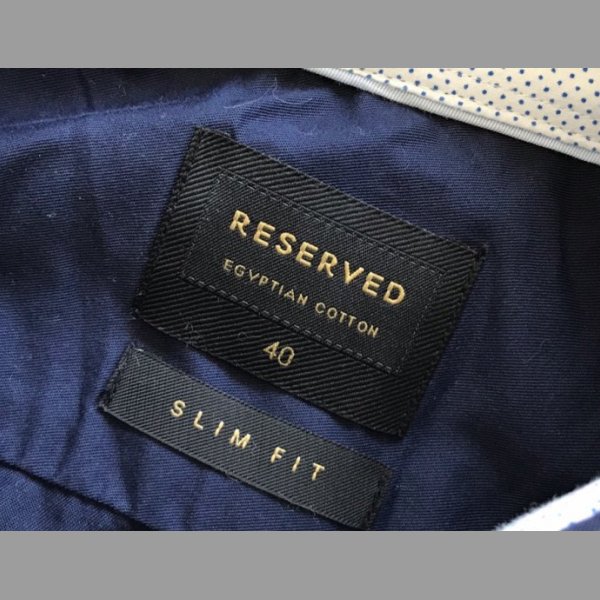 Panska kosile Reserved 40 slim fit