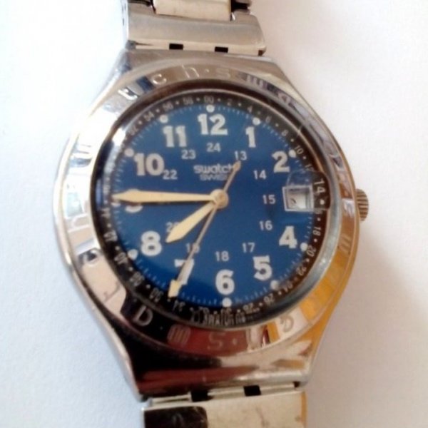 Pánské hodinky Swatch Irony AG 1993 - ocelové hodinky