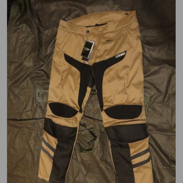 Pánské moto kalhoty W-TEC Kalahari Desert Sand NOVÉ - 4XL L