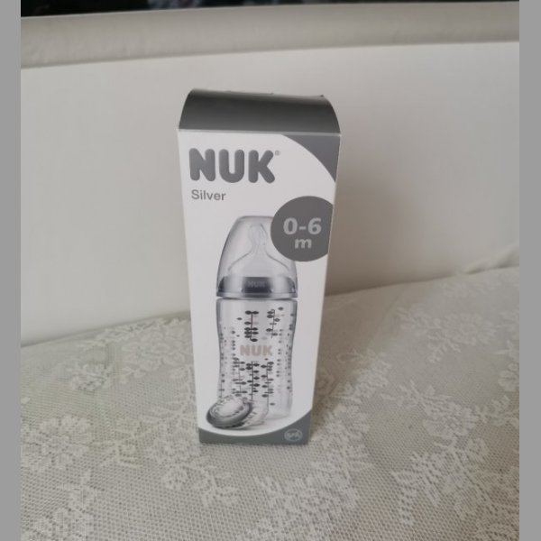 Nuk Set Silver Edition 60 YEARS - láhev+dudlík