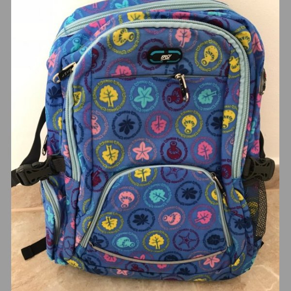 nový Spokey školní batoh modrý