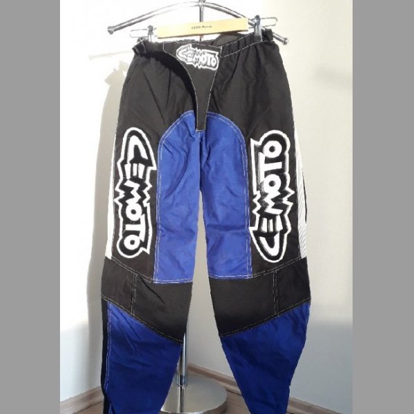 Motocross kalhoty Cemoto Blue, vel. 34