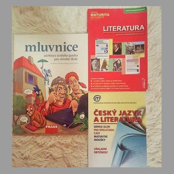 SŠ učebnice - český jazyk a literatura + více učebnic