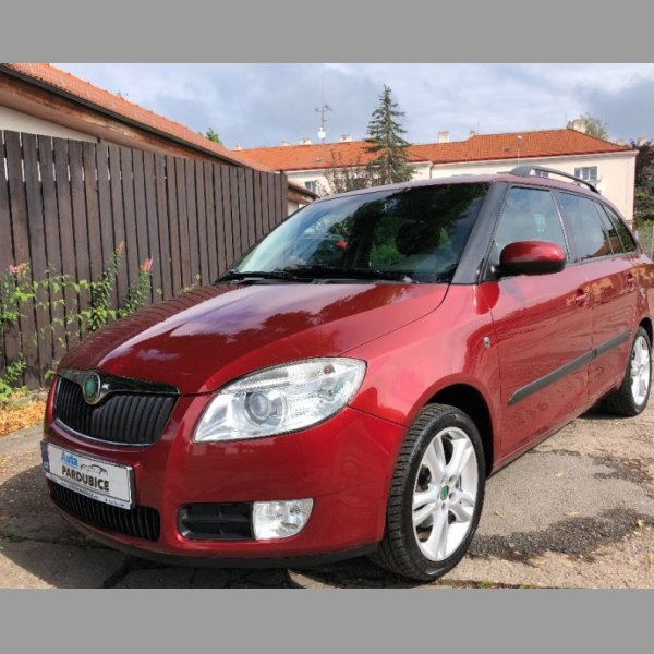 Škoda Fabia ii combi 1.4 16v SPORT, AL 16” —PRODÁNO—