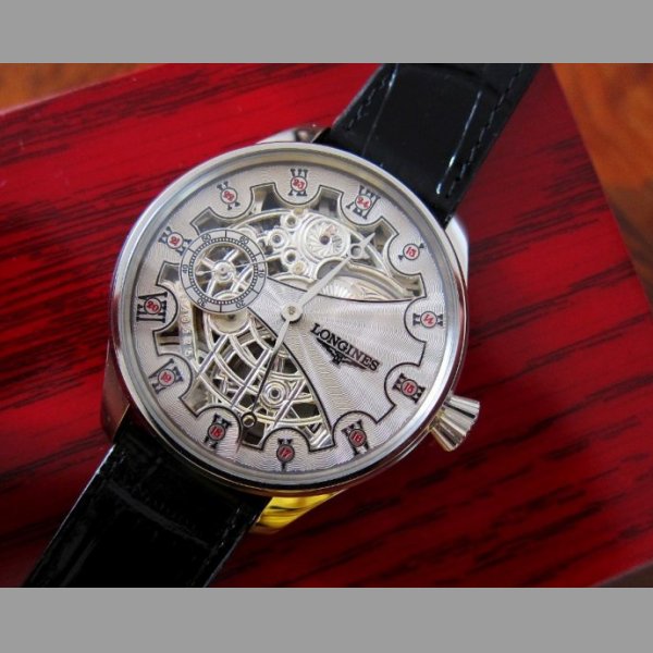 LONGINES 1905 SKELETON luxusní náramkové / kapesní hodinky