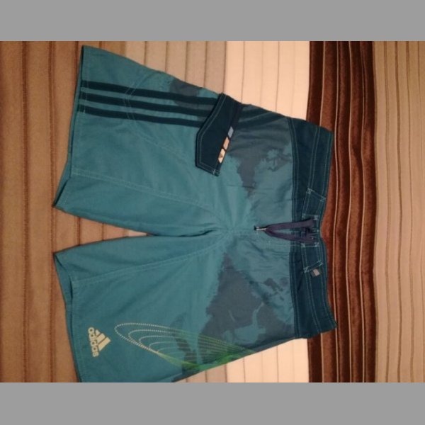 Chlapecké sportovní plavky modré Adidas, vel. 140, 9-10 let