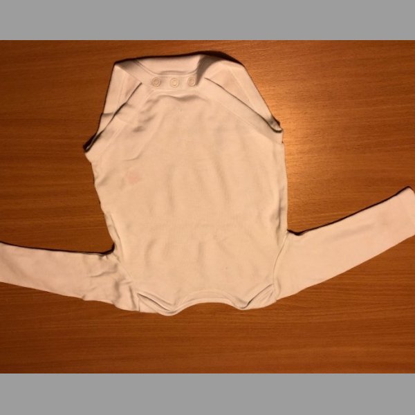 Kojenecke body s dlouhym rukavem, 6-9m