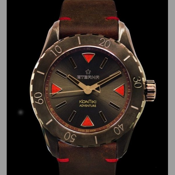 Prodám orig. hodinky ETERNA - Kontiki Adventure / Záruka /