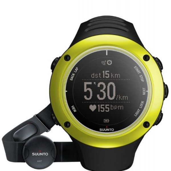 Hodinky sporttester Suunto AMBIT2 S LIME + HR belt