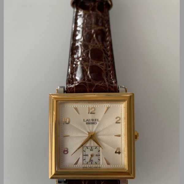 SEIKO Vintage 18k zlaté hodinky