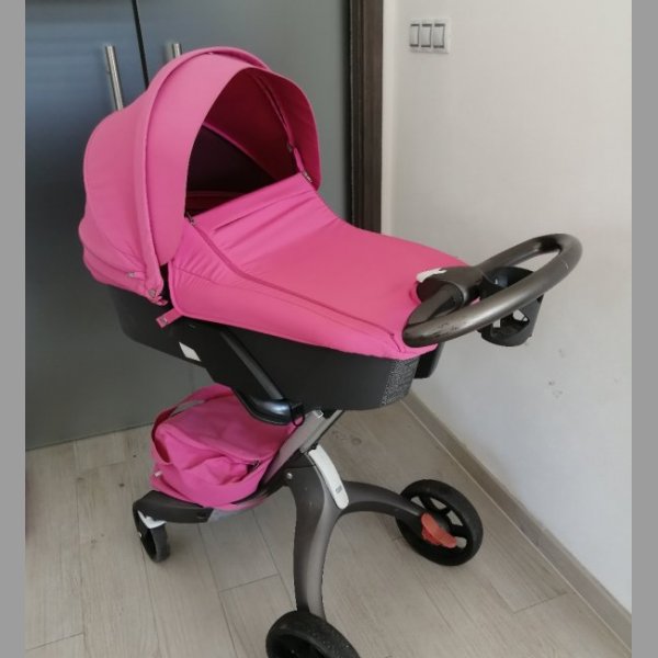 STOKKE XPORY s novými koly V5,PINK+megavýbava+letní set