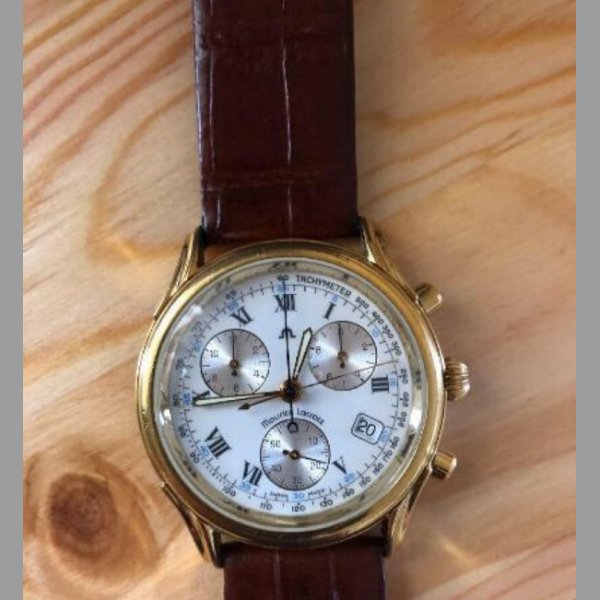 Pánské švýcarské hodinky s chronografem Maurice Lacroix