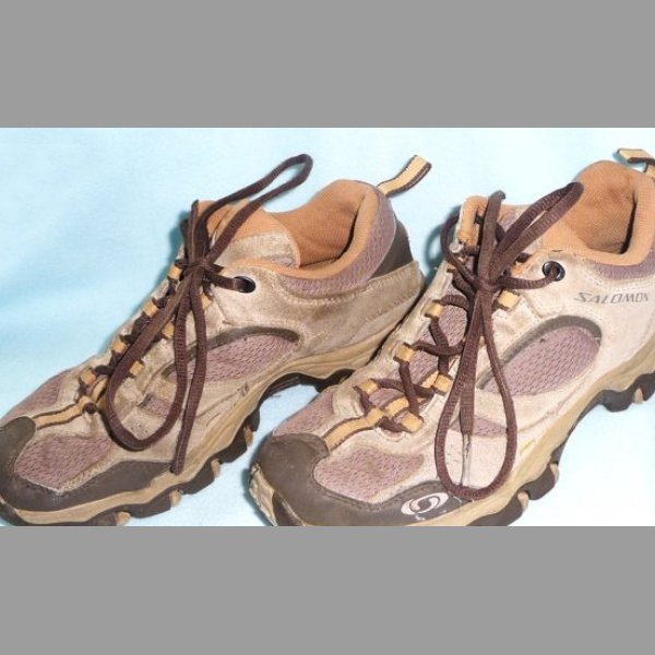Kožené outdoorové boty, vel. 37, zn. Salomon