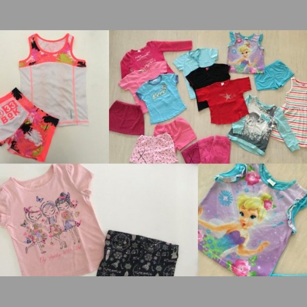Balík letního dívčího oblečení (6 - 7 let)