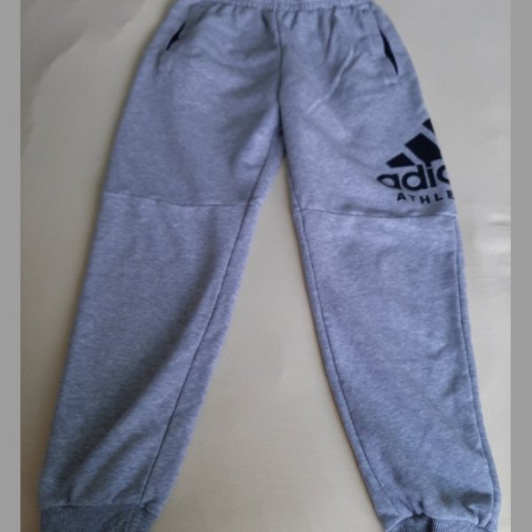 Tepláky ADIDAS ATHLETICS vel. 152, šedé