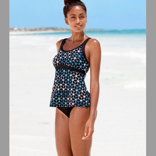 Tankini plavky Bonprix vrchní dil 48/50