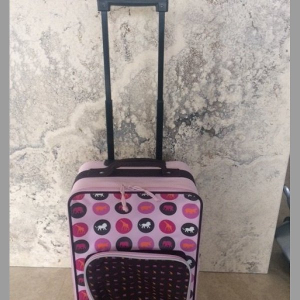 Dětský cestovní kufr na klečkách Lassig