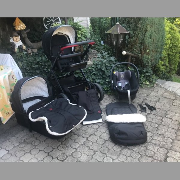 Kočárek MOON SCALA SPORT + CYBEX ATON 5