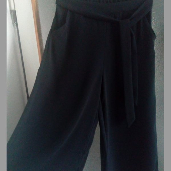 Černé kalhoty - kalhotová sukně /zn. Tchibo/ vel. 36