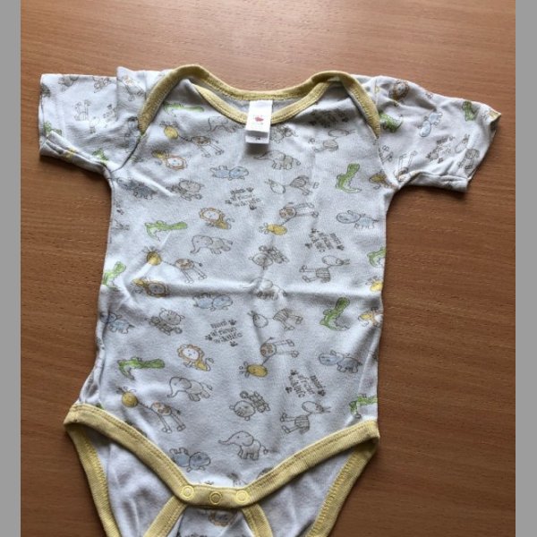 Kojenecke body s kratkym rukavem 9-12m