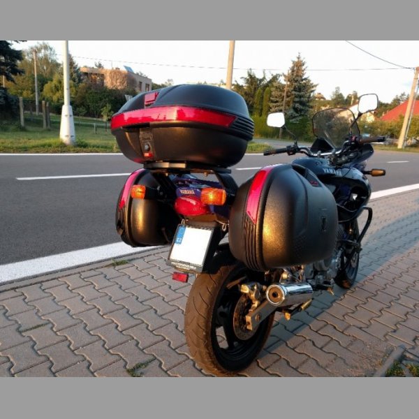 SADA motokufru 2x42L boční + 1x 58L zadní - KOMPLET