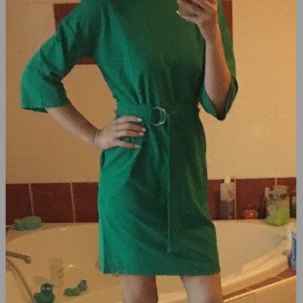 Zelené šaty Mohito vel XS