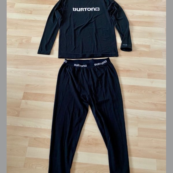 Funkční termo triko a spodní prádlo BURTON Dryride - černé