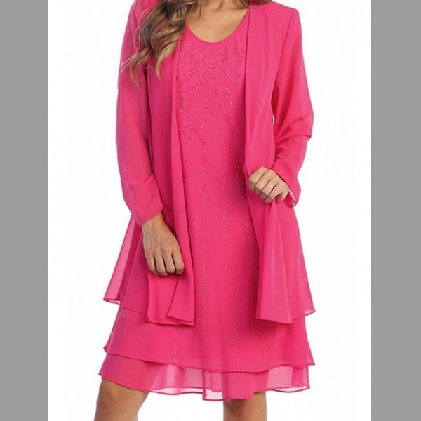 Růžové společenské šaty M až 4XL nové
