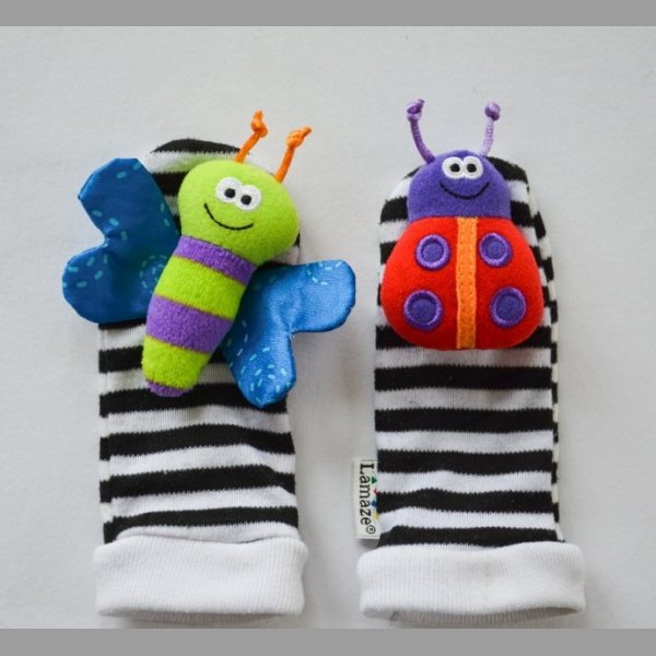 Interaktivní hrací kojenecké ponožky pro miminko zn. Lamaze