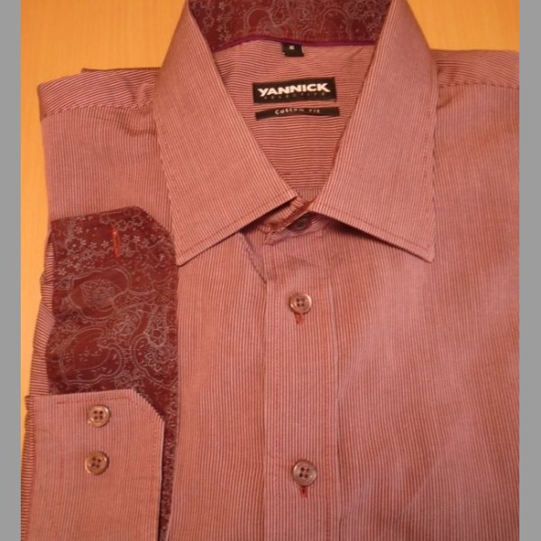 Pánská slim fit košile Yannick/L/2x61cm
