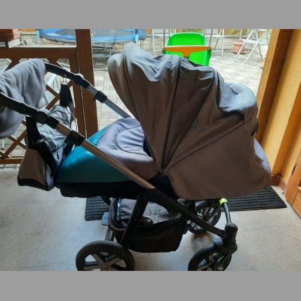 Kočárek babydesign 2018 + cybex aton 5 + příslušenství