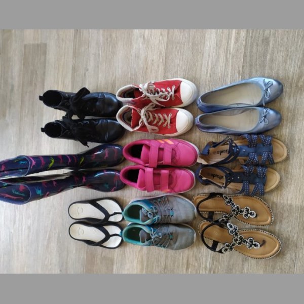 Boty, sandále, gumáky, baleríny velikost 36