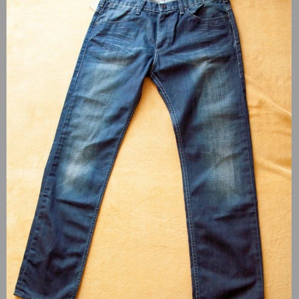 Pánské jeans Levi's 504 straight vel. 36/34