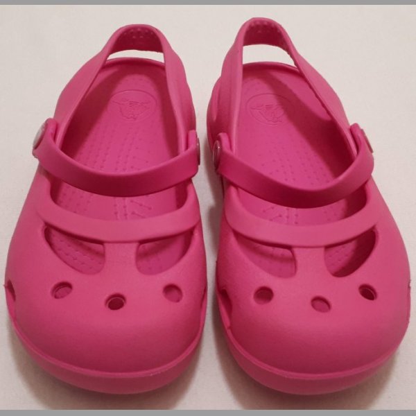 Crocs C10 - dětské gumové balerínky, sandálky, botky,botičky