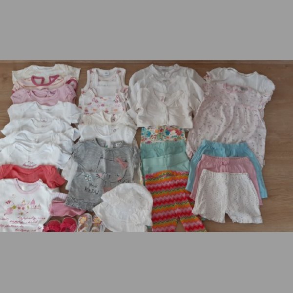 Sada letního kojeneckého oblečení vel. 62-68