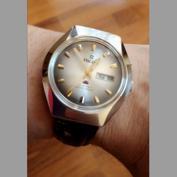 Automatické vintage hodinky Ricoh Japan made